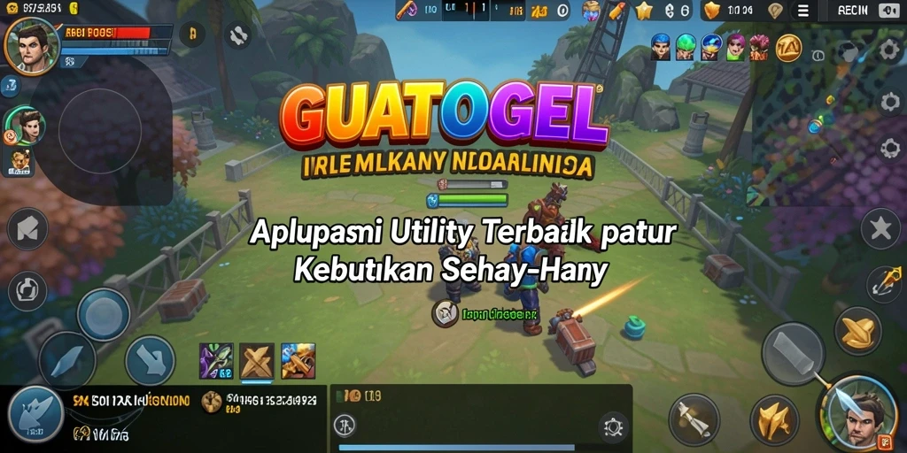 Tampilan antarmuka GUATOGEL yang menyederhanakan pengaturan tugas.