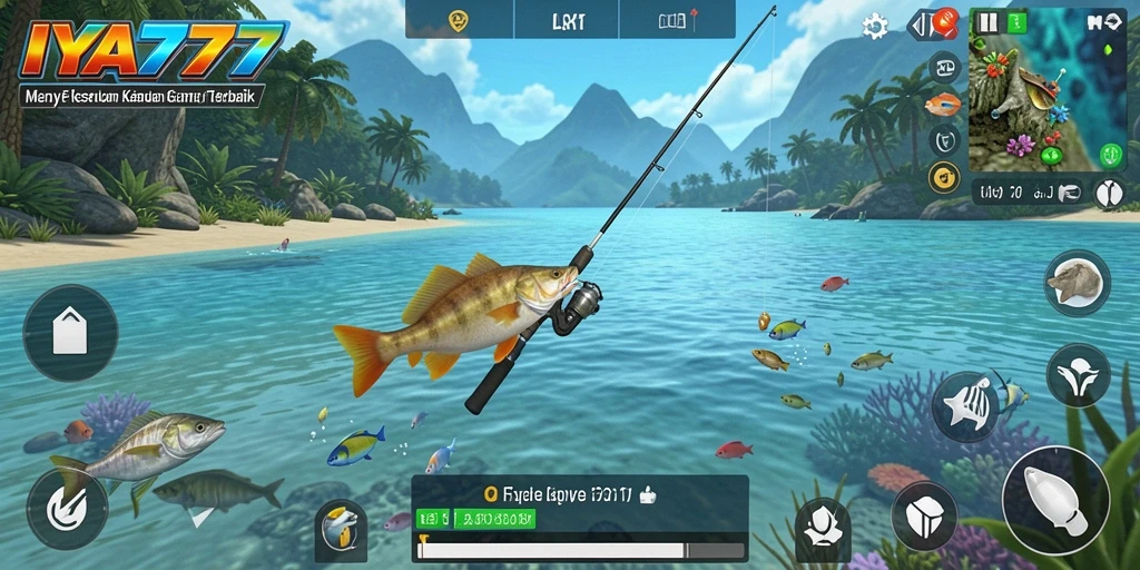 Gameplay menarik di IYA777 dengan beragam aksi memancing.