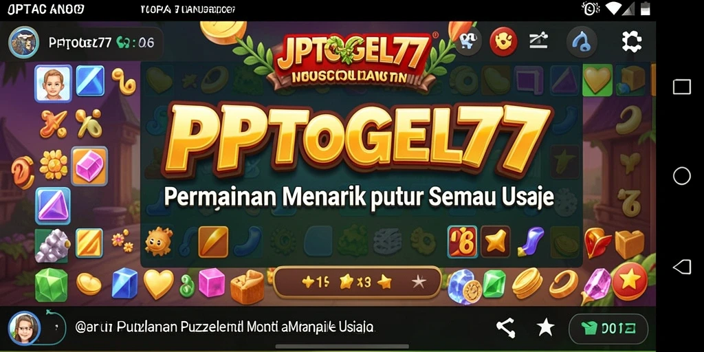Tampilan gameplay JPTOGEL77 yang menantang dengan berbagai puzzle.