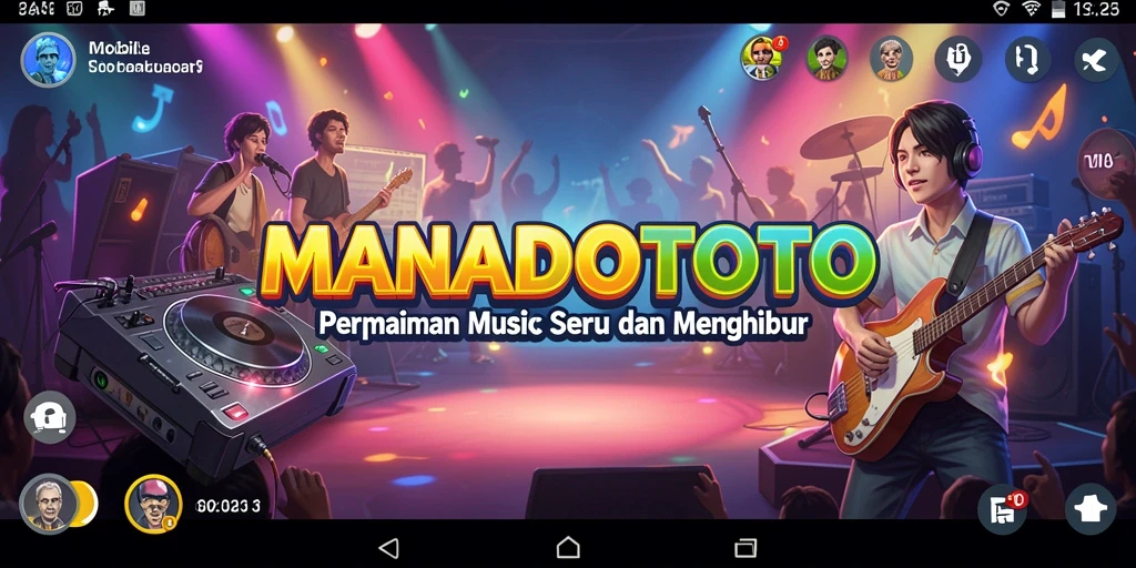 Tampilan gameplay seru dan interaktif dari MANADOTOTO.
