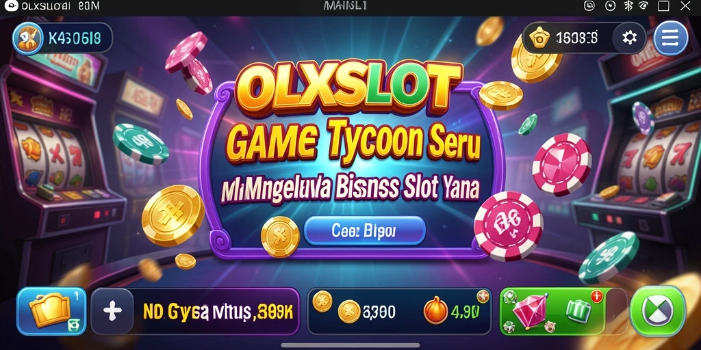 Screenshot utama OLXSLOT menampilkan gameplay Tycoon yang seru.
