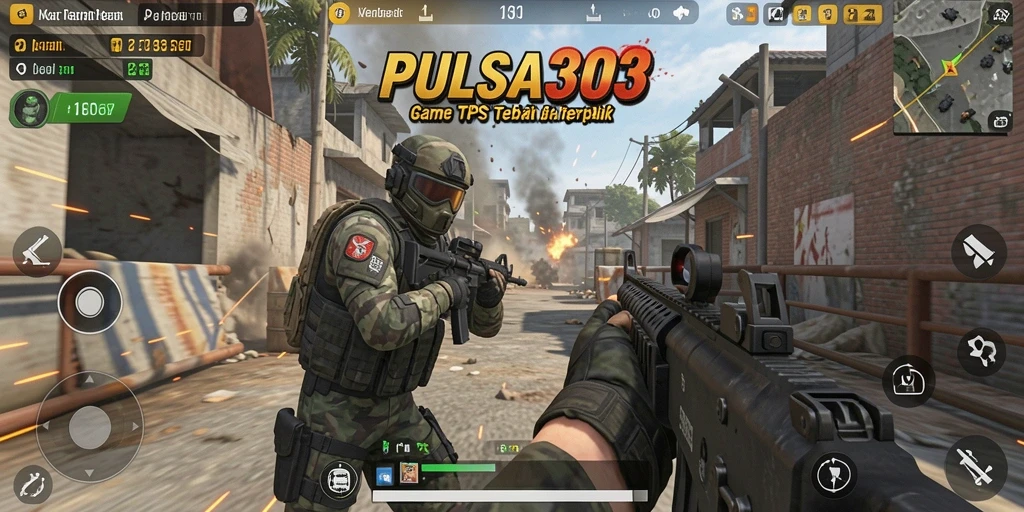 Gameplay seru PULSA303 di medan perang yang menegangkan.