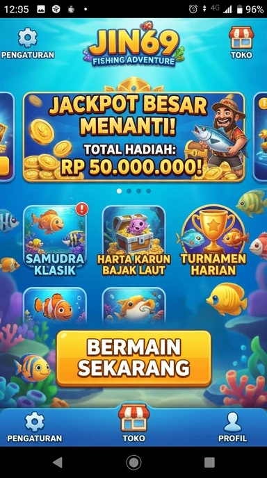 Tampilan antarmuka jin69 yang user-friendly.